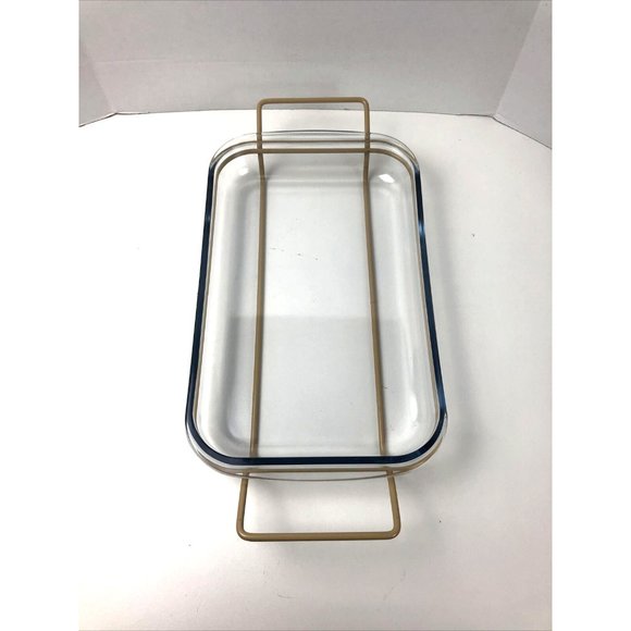 Contempo Oven to Table Roaster W/Metal Server in Almond Color 3 Quart in Org Box - Picture 6 of 12